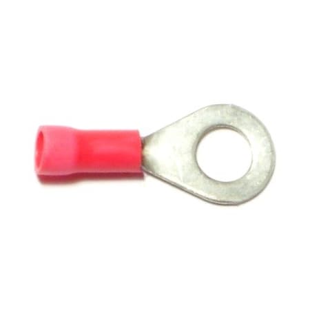 Midwest Fastener Ring Terminal, 18 AWG, Plastic Insulated, 20 PK 69944